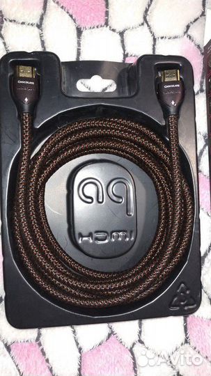 Audioquest chocolate hdmi 3m кабель hdmi новые