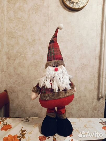 Телескопический новогодний гномик