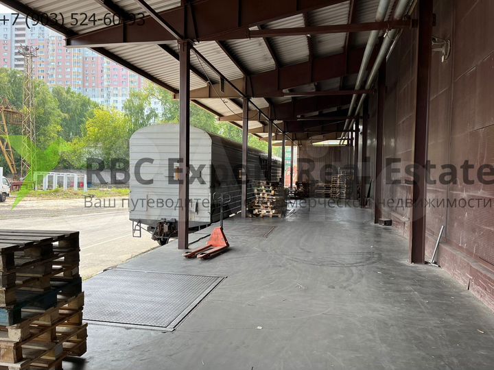 Склад класса А с ж/д, 1000 м² (ответ. хранение)