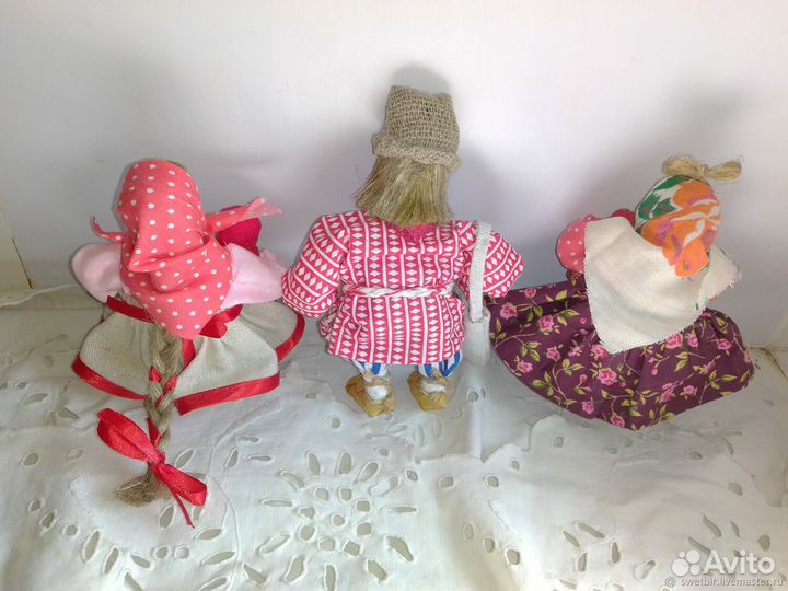 Куклы крестьянские дети подарок артельные куклы