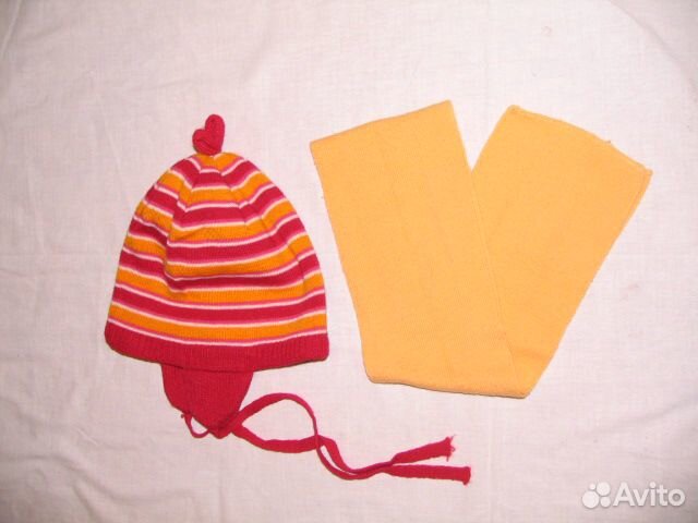 Шапки, шарфики, манишки для девочки 0-3 года