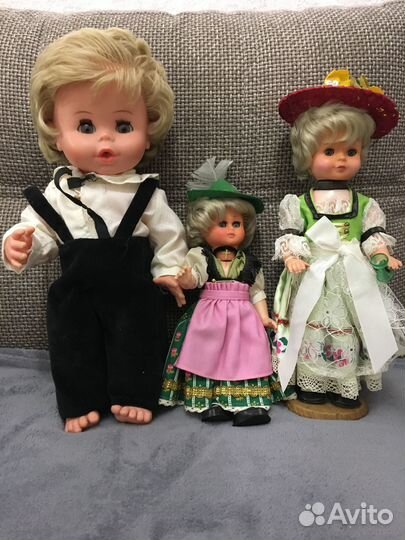 Куклы ГДР Франция из СССР