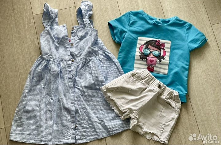 Одежда и обувь на девочку