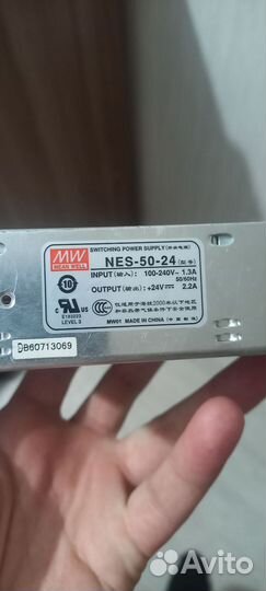 Преобразователь Meanwell NES-50-24