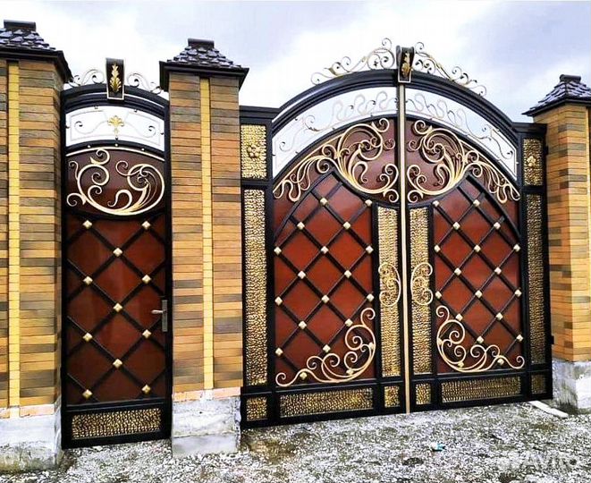 Кованые ворота