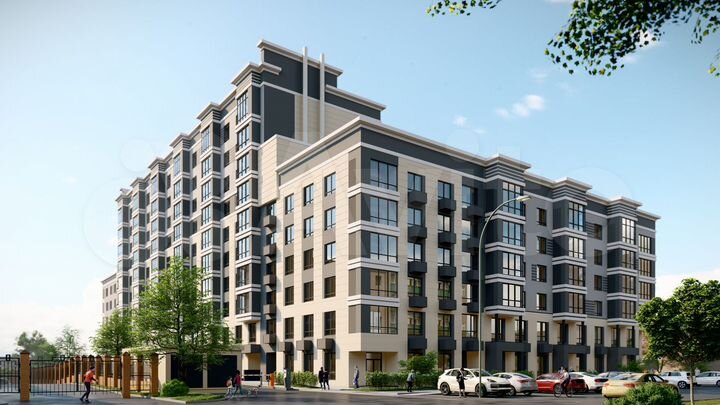 4-к. квартира, 84,5 м², 2/6 эт.