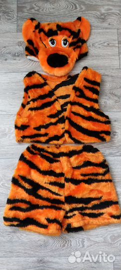 Новогодний костюм тигра, р.122