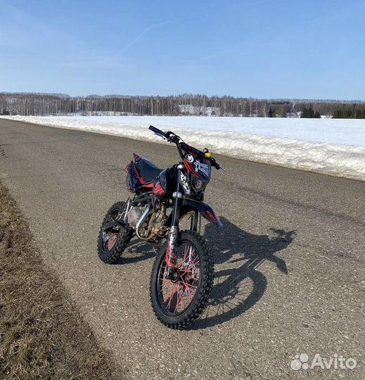 Питбайк kayo 125 rolling moto edition