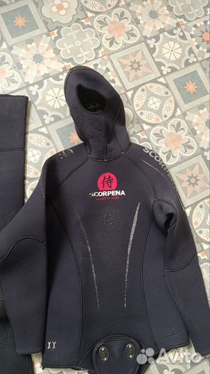 Гидрокостюм scorpena samurai 5 мм