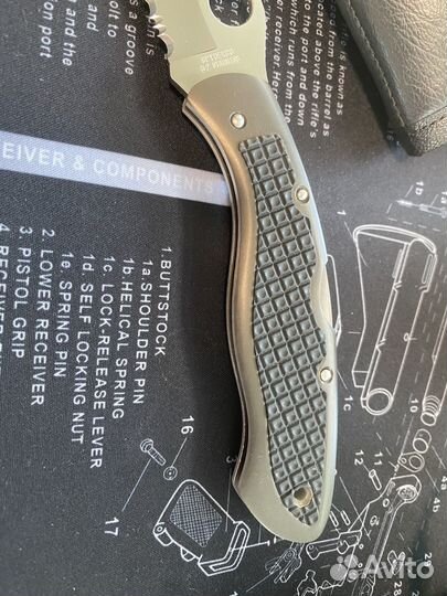 Нож Spyderco civilian Tuffram g2