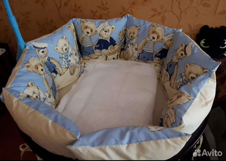 Бортики в детскую кроватку