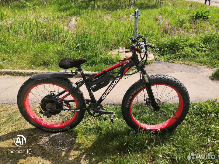 Электровелосипед фетбайк бу