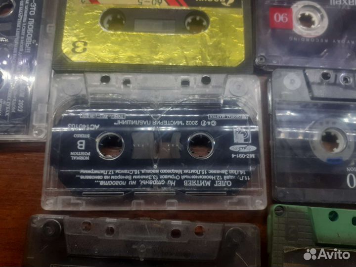 Аудиокассеты б/у