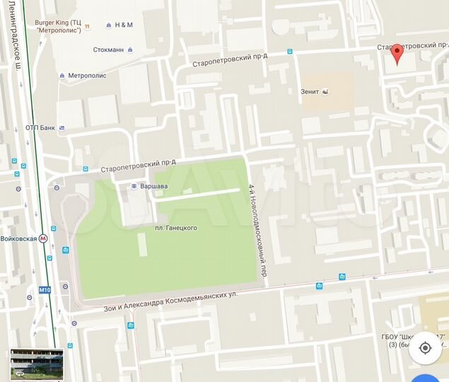 Машиноместо, 18 м²