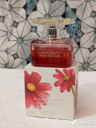 Flowerparty Цветочное диско Yves Rocher Винтаж
