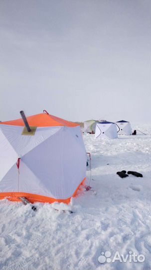 Палатка для зимней рыбалки бу