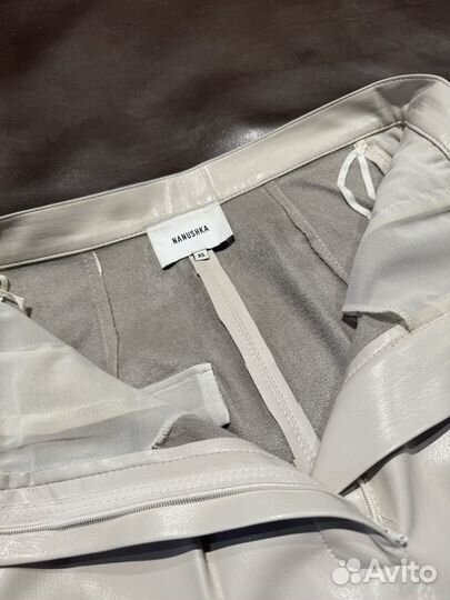 Брюки из эко кожи Nanushka, xs