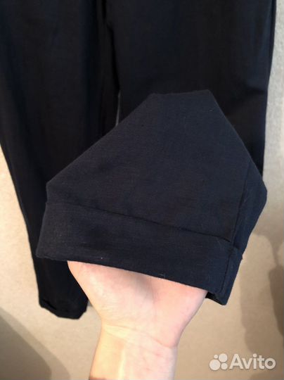 Брюки лен+хлопок