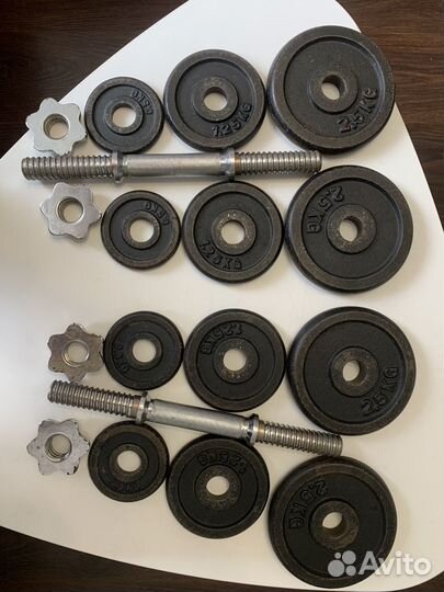 Гантели разборные 10 кг