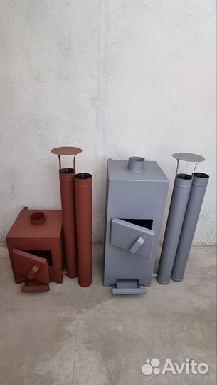 Печь для бассейна на дровах из нержавеющей стали