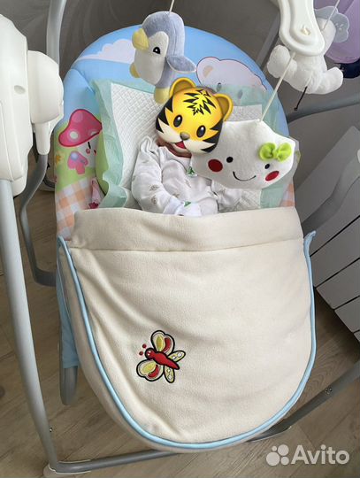 Качели шезлонг