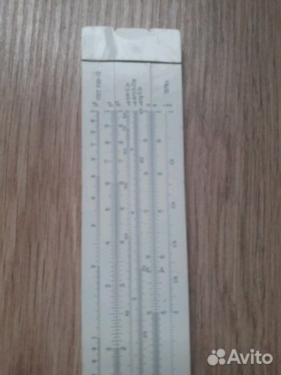 Линейка логарифмическая Ленинград 32см