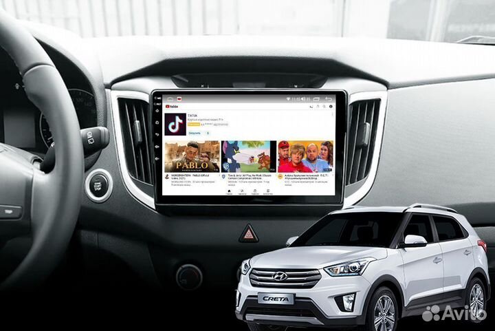 Магнитола Android Hyundai Creta 2015-2019 2/32Gb
