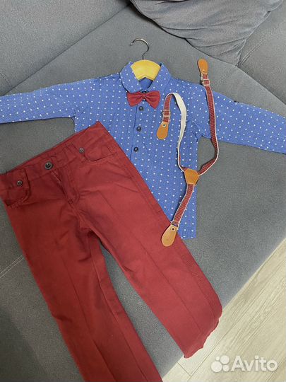 Костюм 3в1 для мальчика новый 104