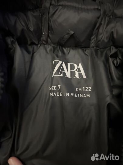 Куртка для девочки демисезонная zara 122