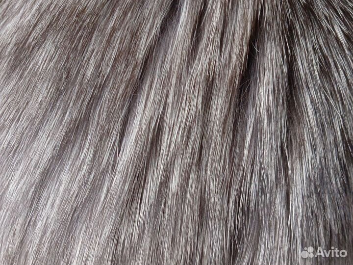 Шапка чернобурка новая