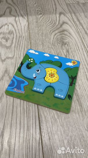 Пазлы деревянные для малышей