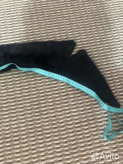 Меховой воротник норка