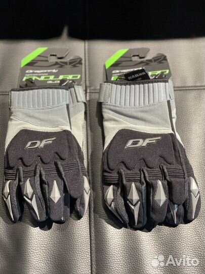 Перчатки enduro Gray-black