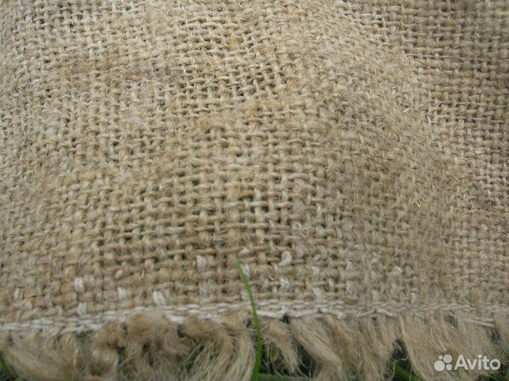 Ткань льняная и льноджутовая (мешковина)