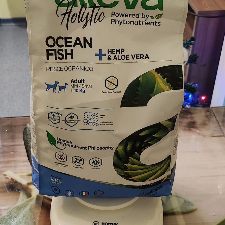 Сухой корм для собак Alleva Holistic ocean fish