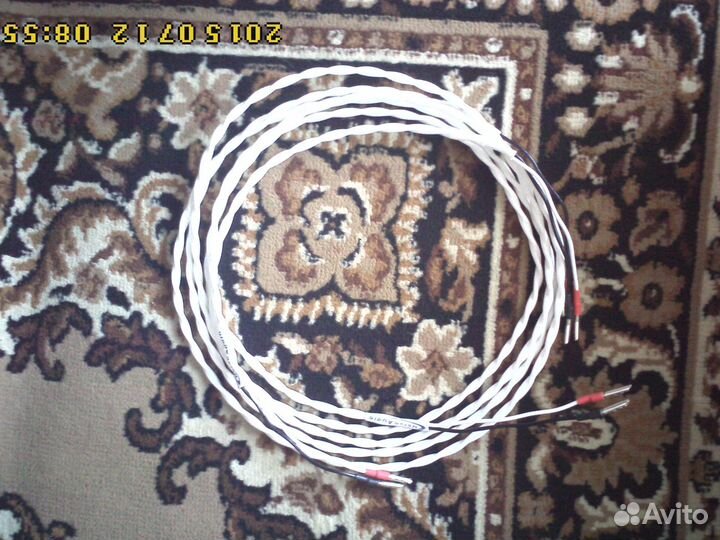 Кабель акустический Nerve Audio 2.5 м. пара. США