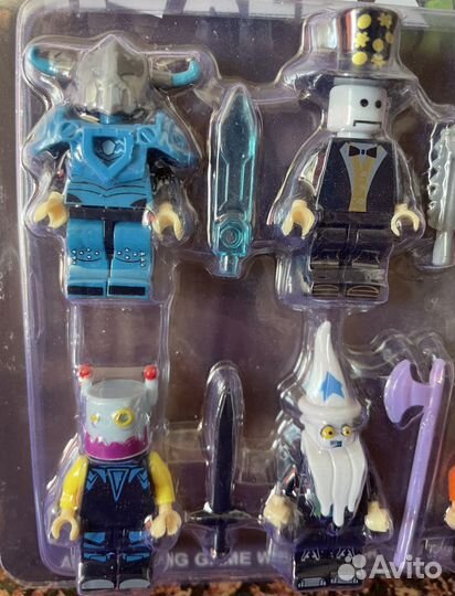 Человечки Lego Avengers Minecraft Among us