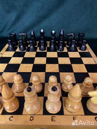 Шахматы СССР №51 деревянные