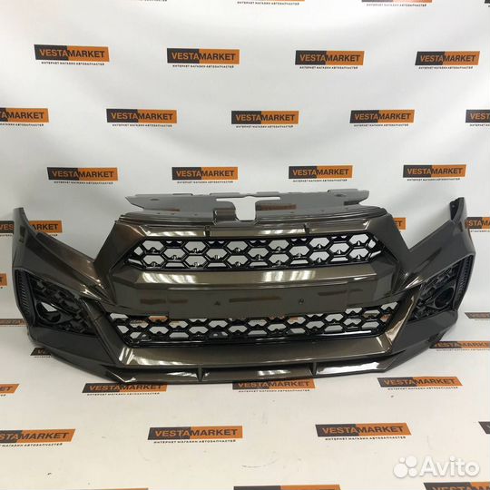 Бампер передний magnet для лада веста в цвет