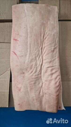 Грудинка с ребром и б/р ивр свинина замороженная