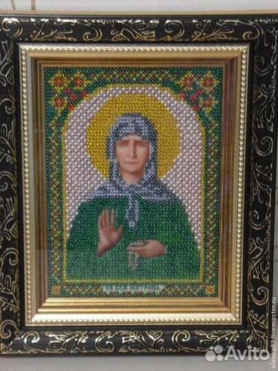 Икона. Святая Матрона Московская