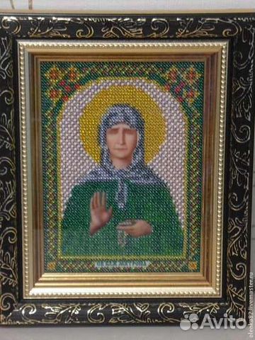 Икона. Святая Матрона Московская