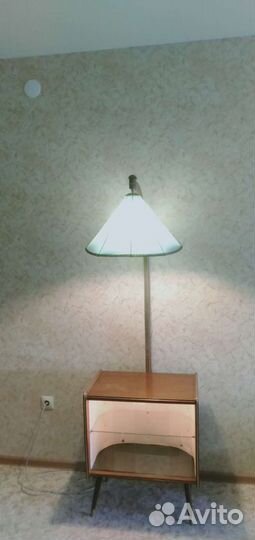 Торшер винтаж с баром. гдр 1972г