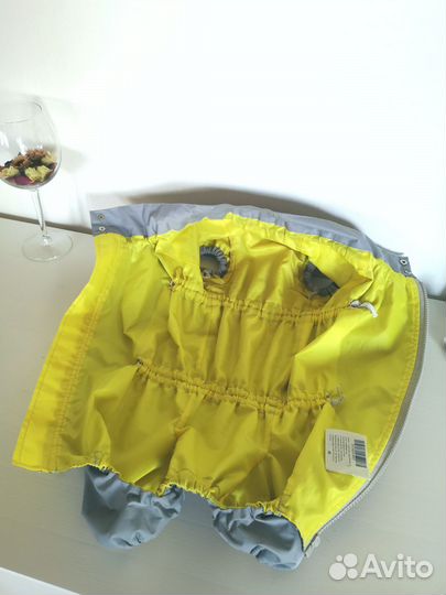 Дождевик для корги/таксы девочки 40 см