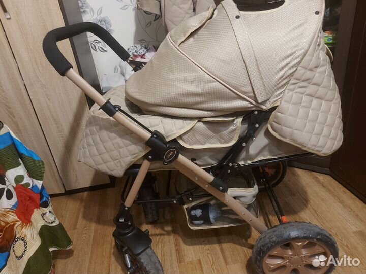 Прогулочная коляска зимняя бу