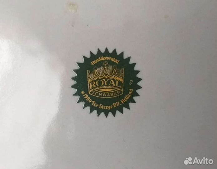 Коллекция винтажных тарелок holland