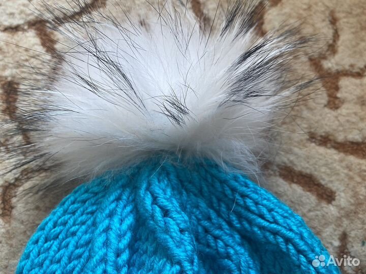 Комплект шапка и снуд женский