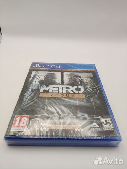 Игра Метро 2033 Redux(Возвращение) ps4, ps5.новый