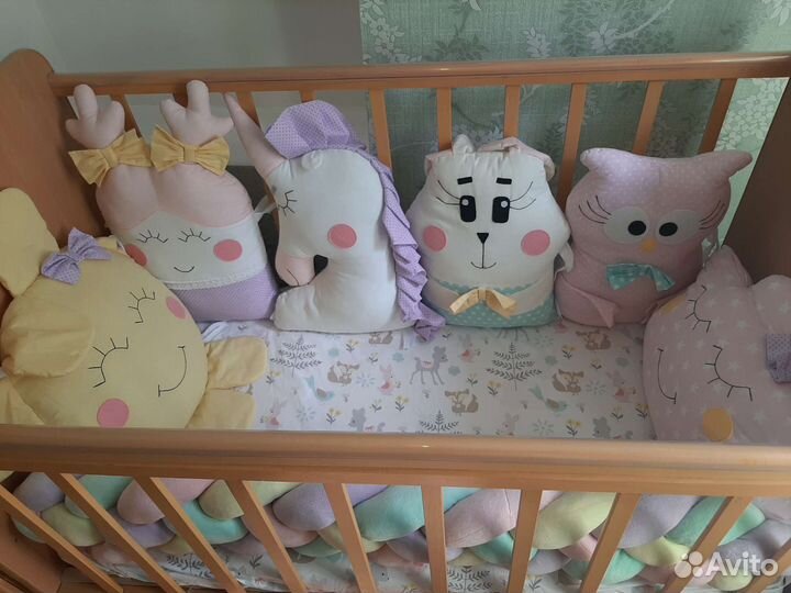 Детское постельное белье в детскую кроватку