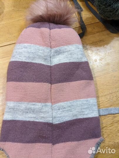 Шлем зимний для девочки